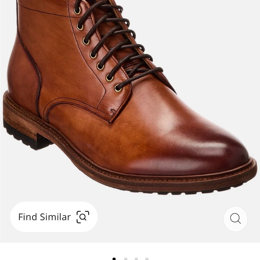 Warfield & Grand Men's Brown Leather Boots